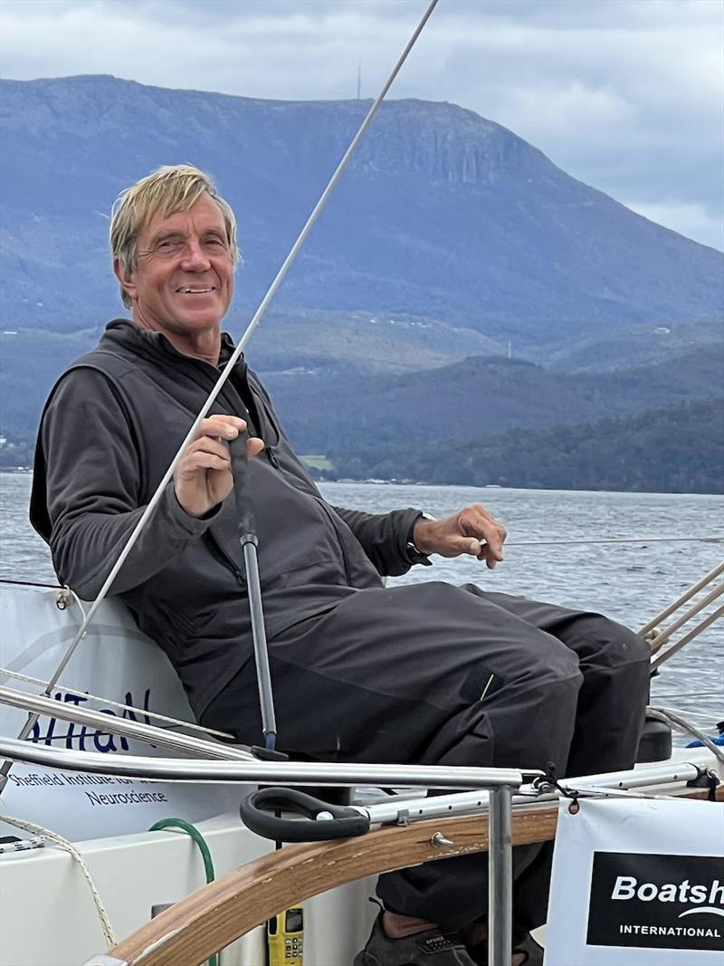 I'm steering an awful lot of time. You really start appreciating your windvane.” said by Simon Curwen (GBR) photo copyright DD&JJ / GGR2022 taken at  and featuring the Golden Globe Race class