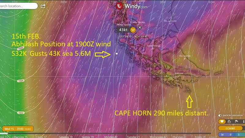 Golden Globe Race competitors course to Cape Horn - photo © GGR2022