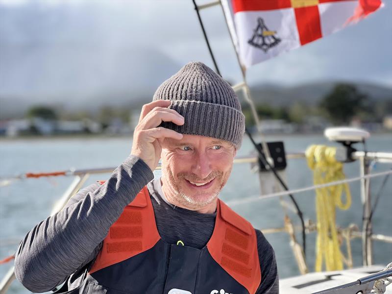 Puffin is dealing with the southern oceans' conditions better than her skipper, but Ian's humour and determination will be precious for the next 2300 miles to Cape Horn photo copyright GGR2022 / D&JJ taken at  and featuring the Golden Globe Race class