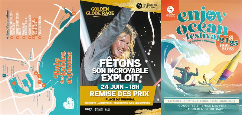 Meet the skippers and join in the GGR Prize Giving celebration in Les Sables d'Olonne on June 24th during a week-end of sailing and watersports celebrations - photo © Ville des Sables d’Olonne