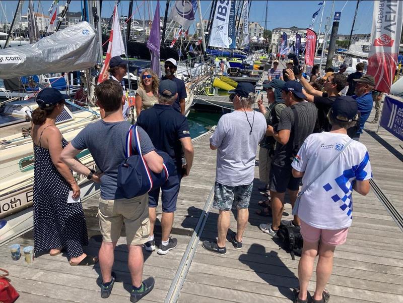 Thousands walked the dock and met the skippers at their boats before the prize giving - photo © Kirsten Neuschäfer's team