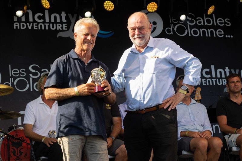 2022/3 Golden Globe Solo non-stop Round the World Yacht Race Prize Giving in Les Sables d'Olonne - Jeremy Bagshaw, Don McIntyre - photo © Tim Bishop / GGR / PPL