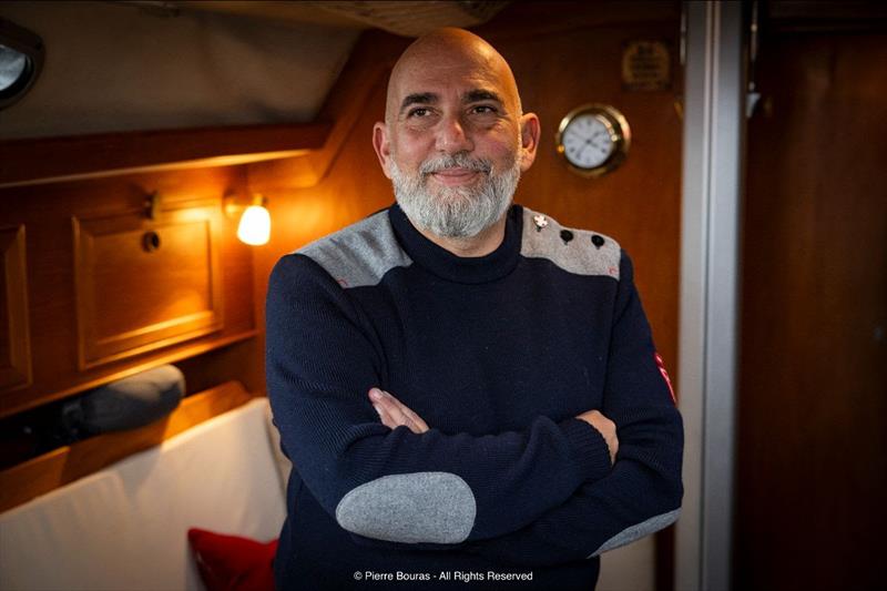 Golden Globe Race - Andre Lodolo photo copyright Pierre Bouras taken at  and featuring the Golden Globe Race class