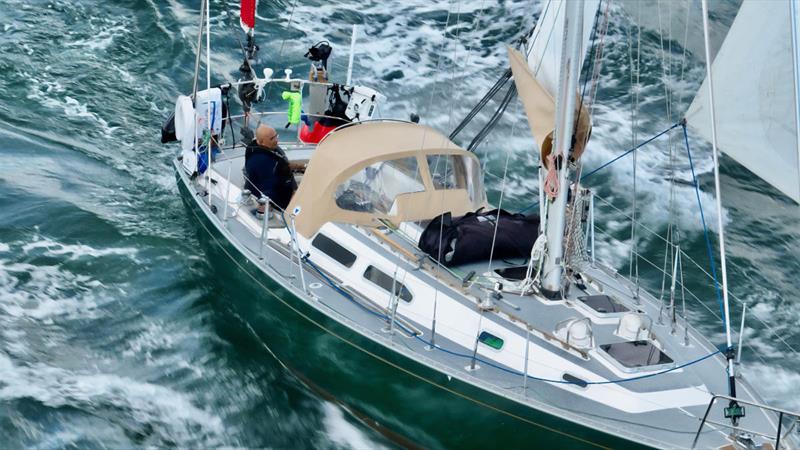 Many of our followers are still getting to know the skippers and their boats. Andrea Lodolo from Italy, is one of them, sailing his Rustler 36 – and he has some fascinating stories to tell. We look forward to sharing more about Andrea and his journey! - photo © Andrea Lodolo