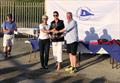 Ruan & Charlotte O'Tiarnaigh, runners-up and Masters Championship in the GP14 Championship of Ireland at Sutton Dinghy Club © Louise Boyle, Charles Sargent & Andy Johnston 