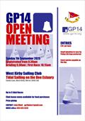 GP14 West Kirby Open Poster © GP14 Association