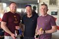 Mike and Alex Homer, overall winners - GP14 Midland Bell Series at Midland SC &copy; Mark McKeever