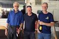Keith Buddon and Charles Saunders, third overall - GP14 Midland Bell Series at Midland SC &copy; Mark McKeever