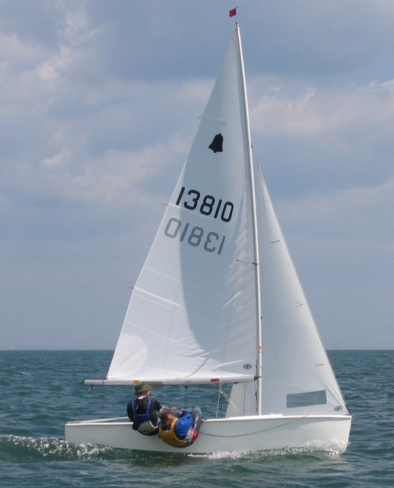 Graham Flynn & Frank Nickless win the GP14 Southern Championships photo copyright David Robinson taken at Arun Yacht Club and featuring the GP14 class