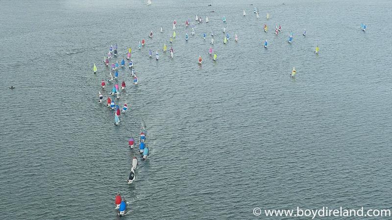 Exe Sails GP14 World Championship day 3 photo copyright Boyd Ireland / www.boydireland.com taken at East Down Yacht Club and featuring the GP14 class