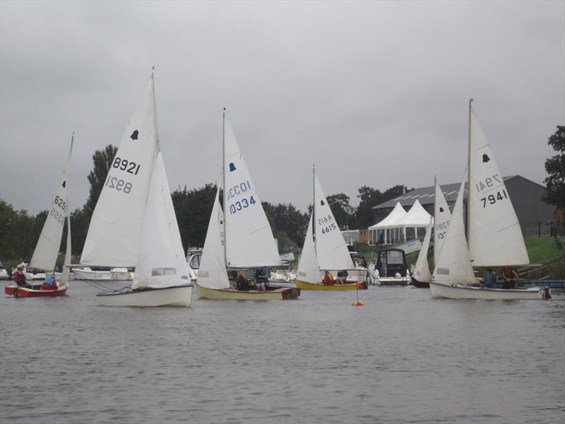 Vintage & Classic GP14s at York RISC photo copyright Peter Craggs taken at York Sailing Club and featuring the GP14 class