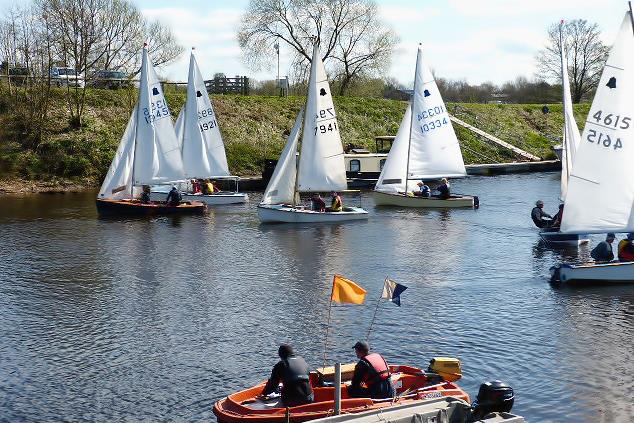 GP14s at York photo copyright Neville Meek taken at York Sailing Club and featuring the GP14 class