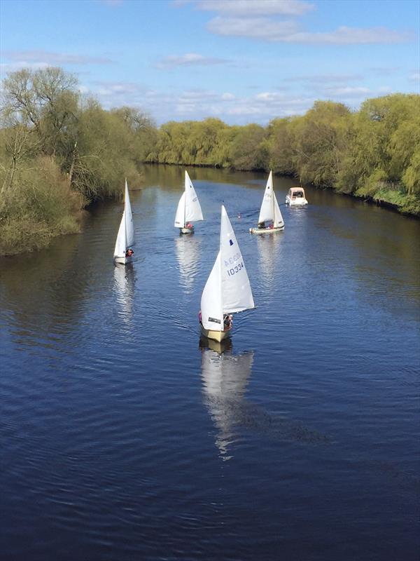 GP14s at York photo copyright Kate Skelton taken at York Sailing Club and featuring the GP14 class