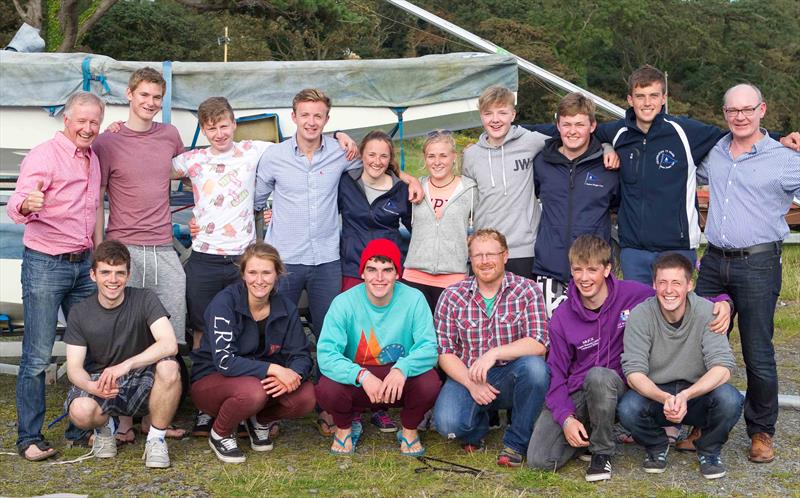 Sutton sailors after the GP14 Irish Championship at Newtownards - photo © Bob Torrens / Newtonards Chronicle