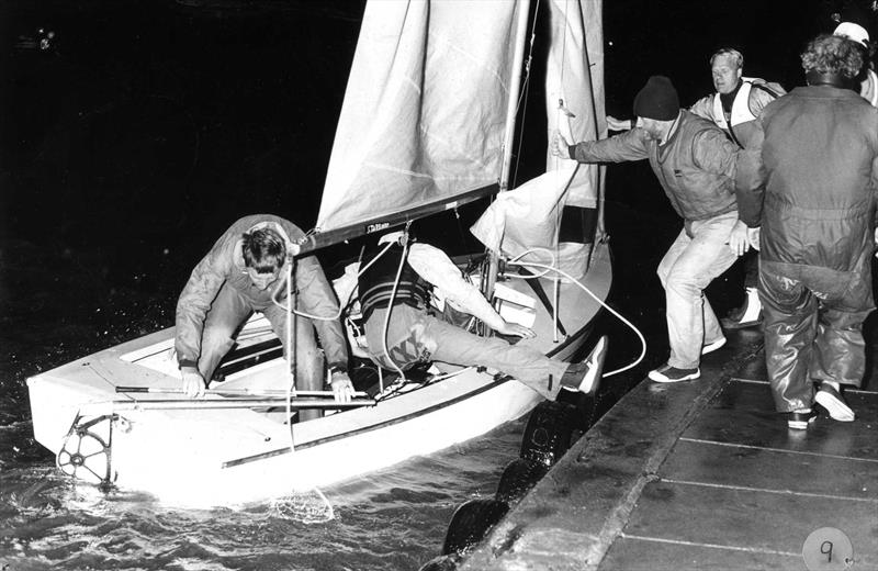 'Pit drill' at night during the West Lancs 24 Hour Race - photo © WLYC