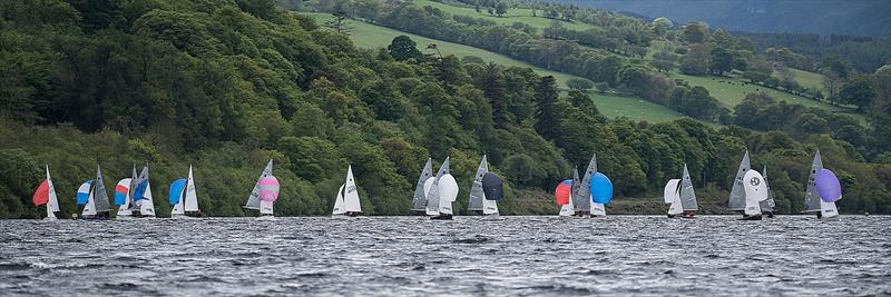 Bala provided the perfect backdrop for the Gul GP14 Inlands - photo © Richard Craig / www.SailPics.co.uk