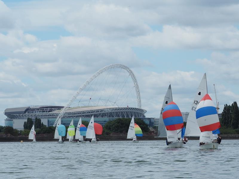 GP14 Masters and Youth Championships at Welsh Harp photo copyright Luke Howard taken at Welsh Harp Sailing Club and featuring the GP14 class