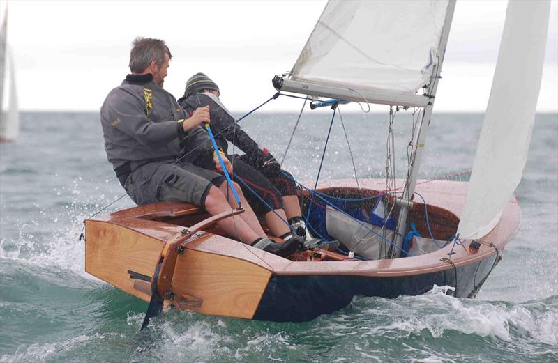 Simon Cully and Libby Tierney at the GP14 Leinster Championship at Sutton Dinghy Club, Dublin Bay - photo © Andy Johnston