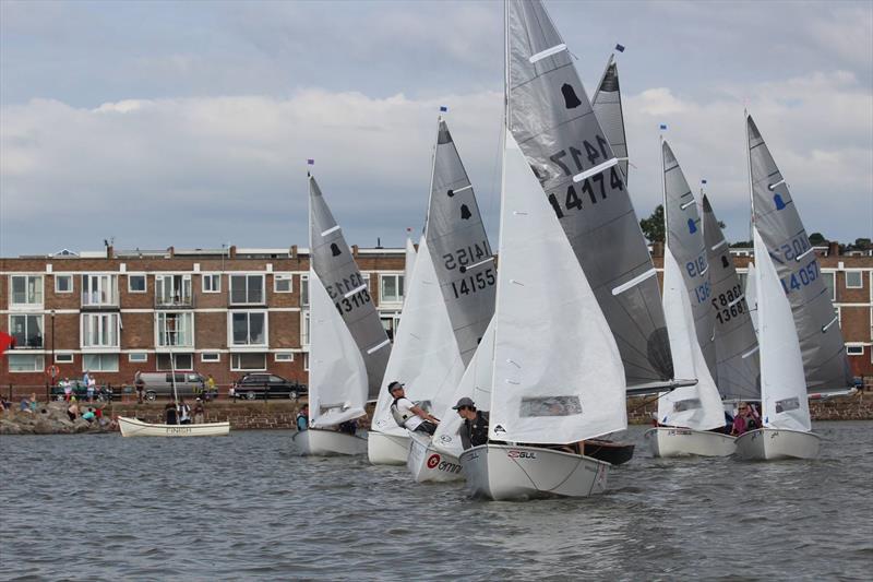 GP14 Northern Championships at West Kirby photo copyright Paul Jenkins and Liam Gardner taken at West Kirby Sailing Club and featuring the GP14 class