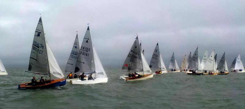 GP14 Nationals at Pwllheli day 2 photo copyright Simon Redhead taken at Pwllheli Sailing Club and featuring the GP14 class