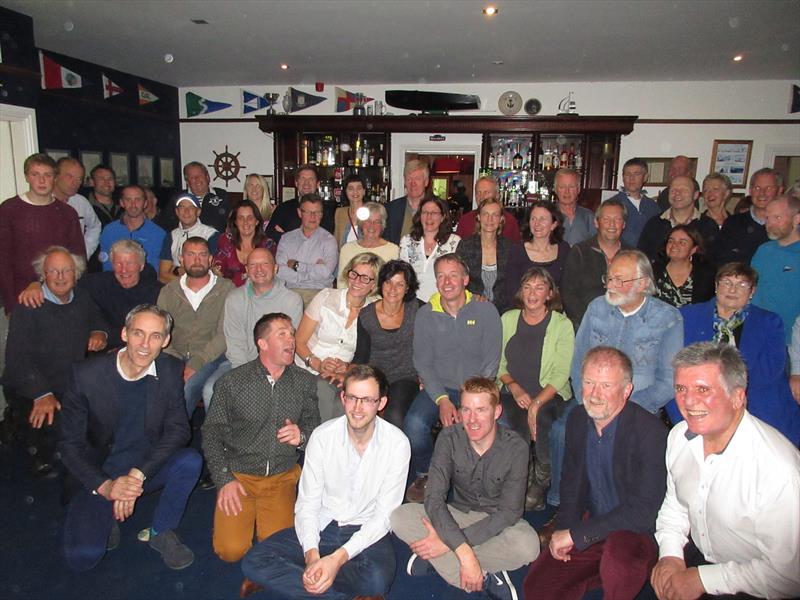 Tim Corcoran's Farewell Party during the GP14 Autumn Open at Sligo photo copyright Laura McFarland taken at Sligo Yacht Club and featuring the GP14 class