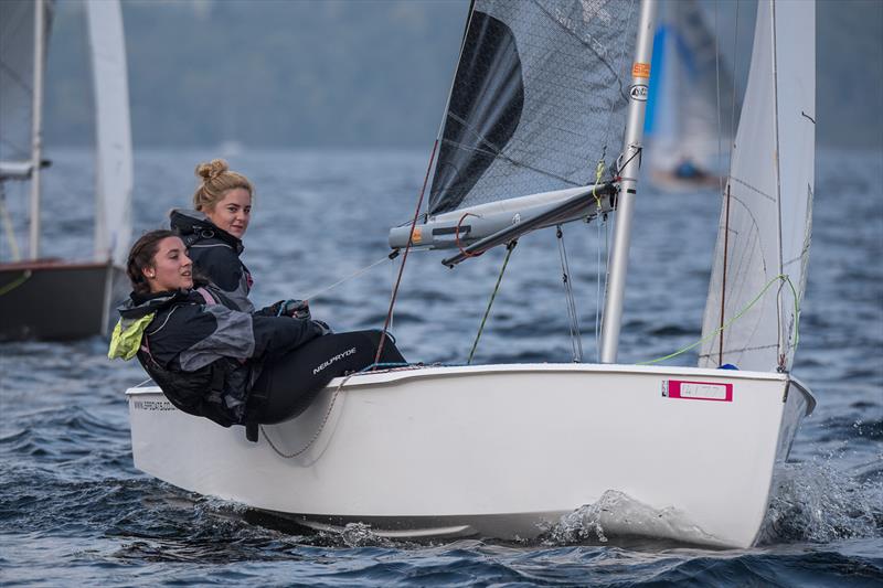 Meg Hicklin and Hayley Ramadhar take third overall at the GP14 End of Season Championship photo copyright Richard Craig / www.SailPics.co.uk taken at Royal Windermere Yacht Club and featuring the GP14 class