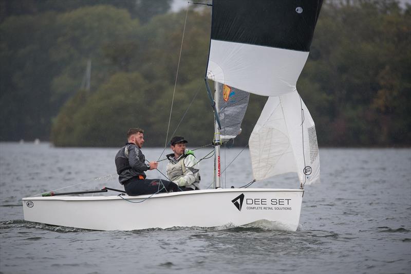 Sam Watson and Andy Hunter take fourth at the GP14 End of Season Championship photo copyright Richard Craig / www.SailPics.co.uk taken at Royal Windermere Yacht Club and featuring the GP14 class