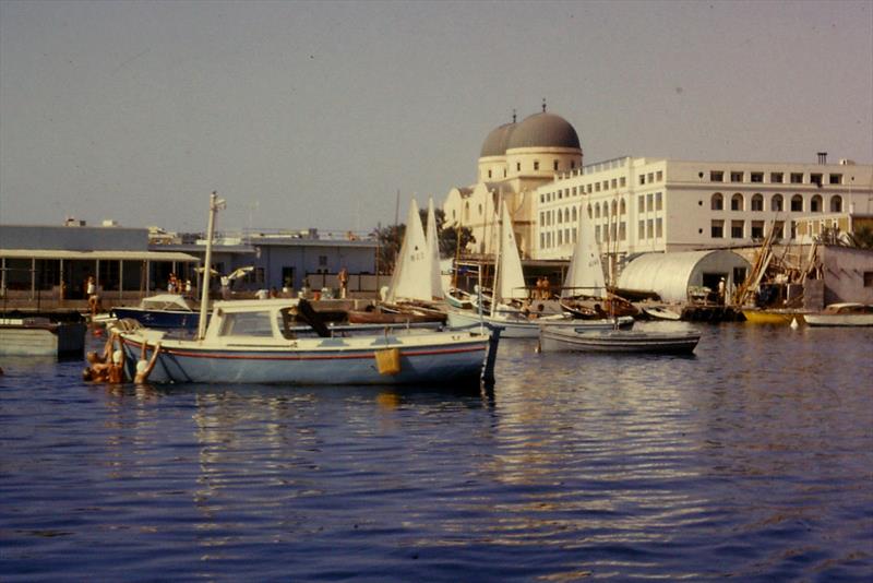 GP14 racing in Libya, circa 1960 photo copyright Robin Page taken at  and featuring the GP14 class