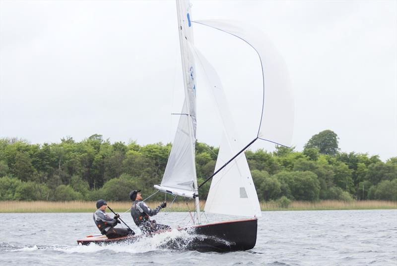 Andy Smith and Phil Hodgkins during the GP14 Scottish Championship photo copyright Stephen Hinton-Smith taken at Annandale Sailing Club and featuring the GP14 class