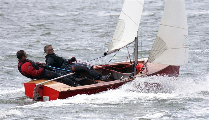 Racing on the edge photo copyright Alan Jenkins taken at West Kirby Sailing Club and featuring the GP14 class