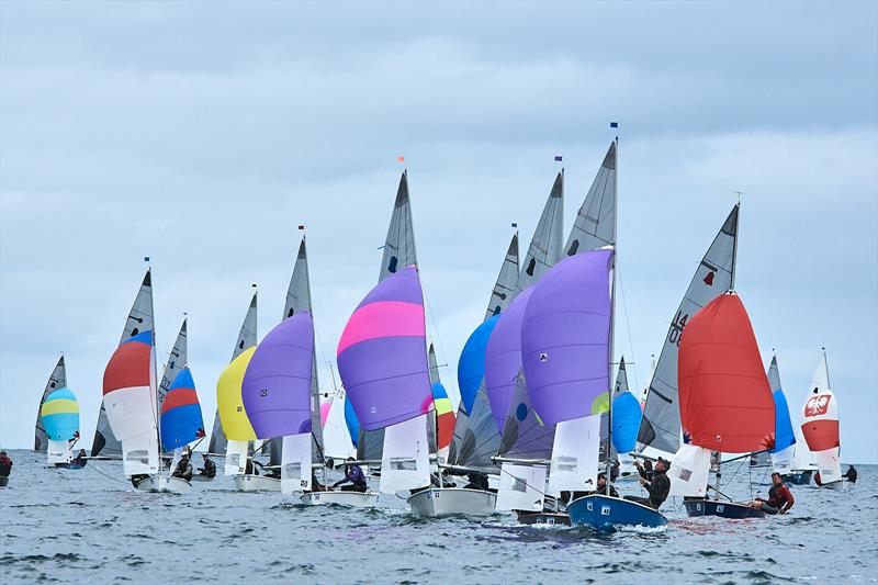 GP14 Nationals at Looe photo copyright Richard Craig / www.SailPics.co.uk taken at Looe Sailing Club and featuring the GP14 class