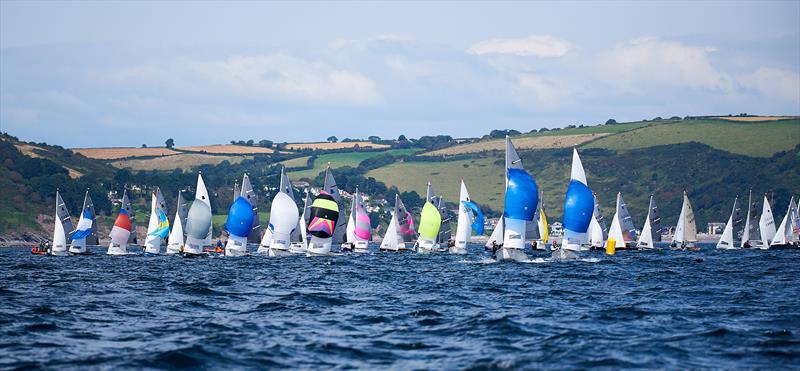 GP14 Nationals at Looe photo copyright Richard Craig / www.SailPics.co.uk taken at Looe Sailing Club and featuring the GP14 class