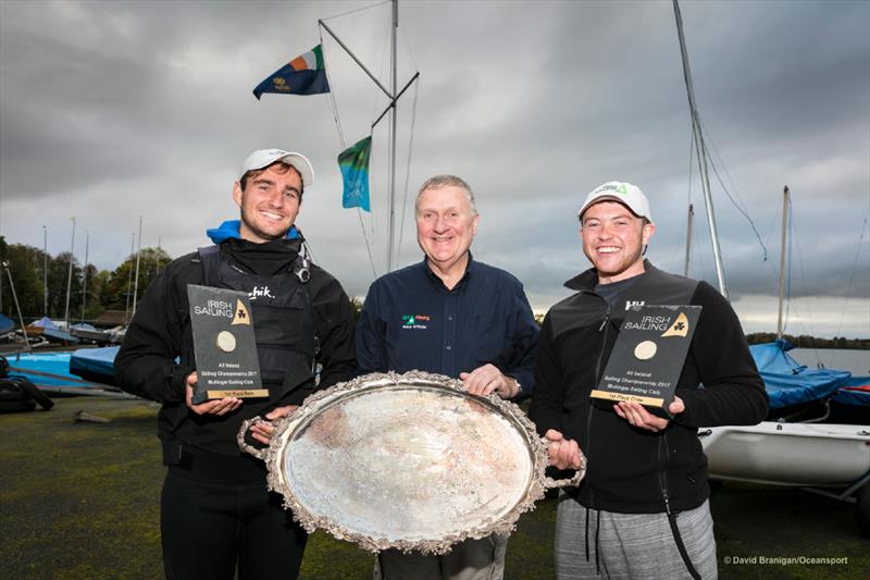 Fionn Lyden wins the All Ireland Sailing Championships at Mullingar - photo © David Branigan / Oceansport