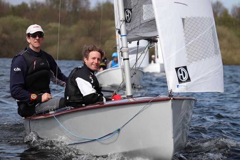 Nick Craig & Toby Lewis during the GP14 Midland Championship at Chase photo copyright Beth Tate taken at Chase Sailing Club and featuring the GP14 class