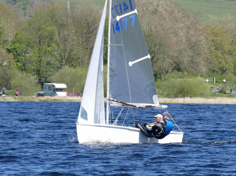 GP14 Worlds 2018 Runners & Riders: Tom Gillard and Andy Thompson photo copyright Bala SC taken at  and featuring the GP14 class