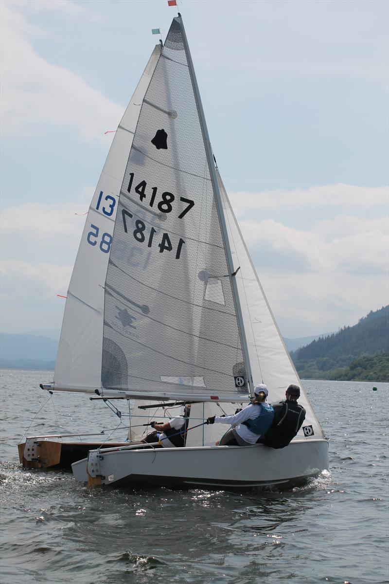 Flying Fifteen and GP14 Open at Bassenthwaite photo copyright William Carruthers taken at Bassenthwaite Sailing Club and featuring the GP14 class