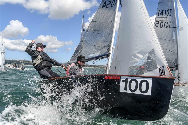 Gul GP14 Worlds at Mount's Bay day 3 photo copyright Lee Whitehead / www.photolounge.co.uk taken at  and featuring the GP14 class