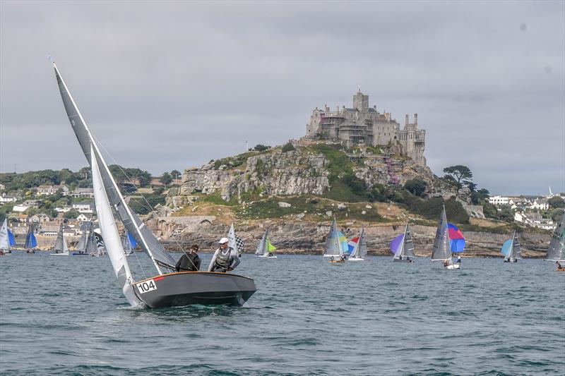 Mike Senior and Chris White win the Gul GP14 Worlds at Mount's Bay - photo © Lee Whitehead / www.photolounge.co.uk