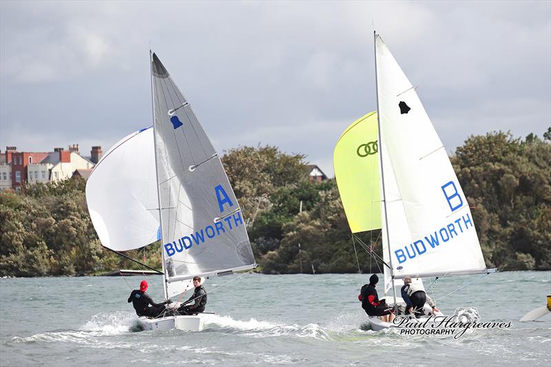 Budworth SC A and B Teams during the 52nd West Lancs Yacht Club 24 Hour Race photo copyright Paul Hargreaves taken at West Lancashire Yacht Club and featuring the GP14 class