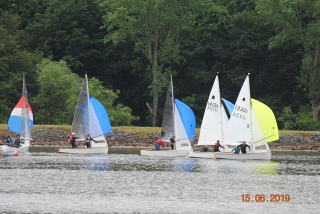 Trimpley GP14 Open photo copyright Keith Budden taken at Trimpley Sailing Club and featuring the GP14 class