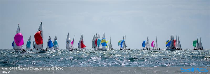 GP14 UK Nationals at Abersoch photo copyright Richard Craig / www.SailPics.co.uk taken at South Caernarvonshire Yacht Club and featuring the GP14 class