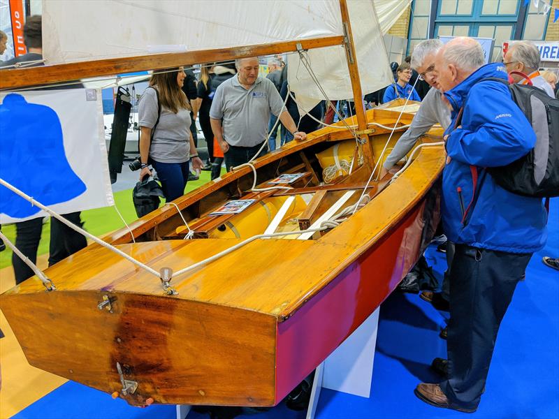 Concours d'Elegance judging at the RYA Dinghy Show 2020 photo copyright Mark Jardine taken at RYA Dinghy Show and featuring the GP14 class