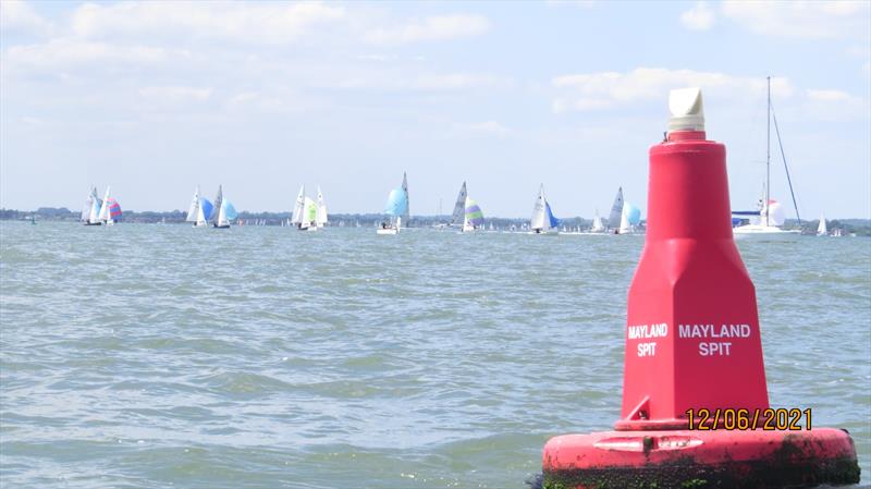 GP14 Open at Maylandsea Bay photo copyright Phil Spillane taken at Maylandsea Bay Sailing Club and featuring the GP14 class