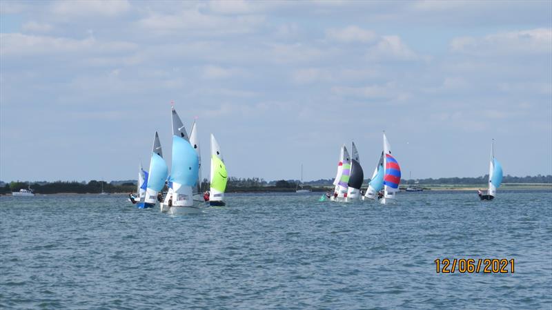 GP14 Open at Maylandsea Bay photo copyright Phil Spillane taken at Maylandsea Bay Sailing Club and featuring the GP14 class