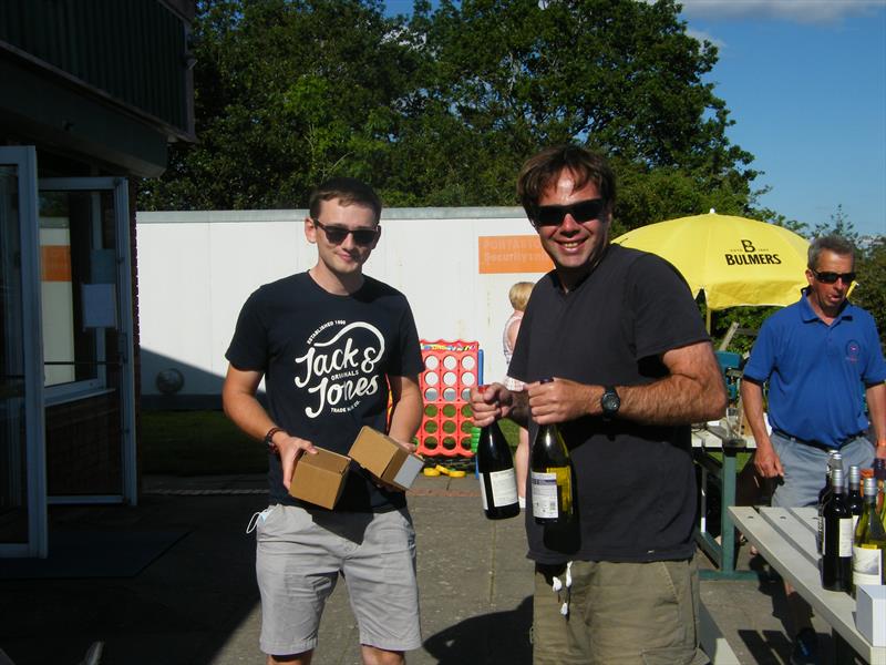 Prize winners in the GP14 Midland Bell Open at Bartley photo copyright Dave Edwards taken at Bartley Sailing Club and featuring the GP14 class