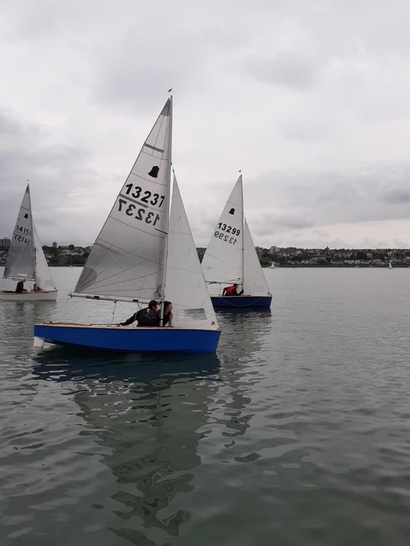 GP14 Southern Travellers at Leigh-on-Sea photo copyright Richard Knight taken at Leigh-on-Sea Sailing Club and featuring the GP14 class