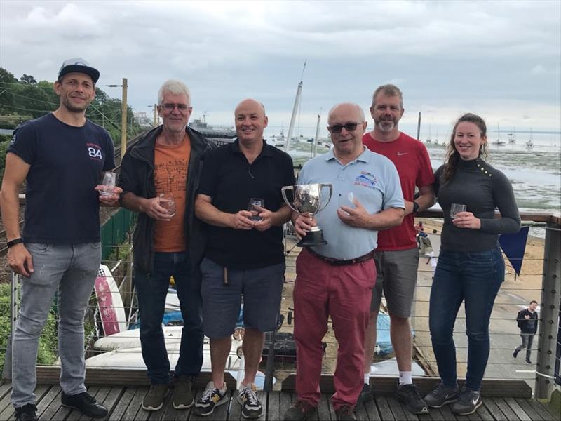 GP14 Southern Travellers at Leigh-on-Sea photo copyright Richard Knight taken at Leigh-on-Sea Sailing Club and featuring the GP14 class