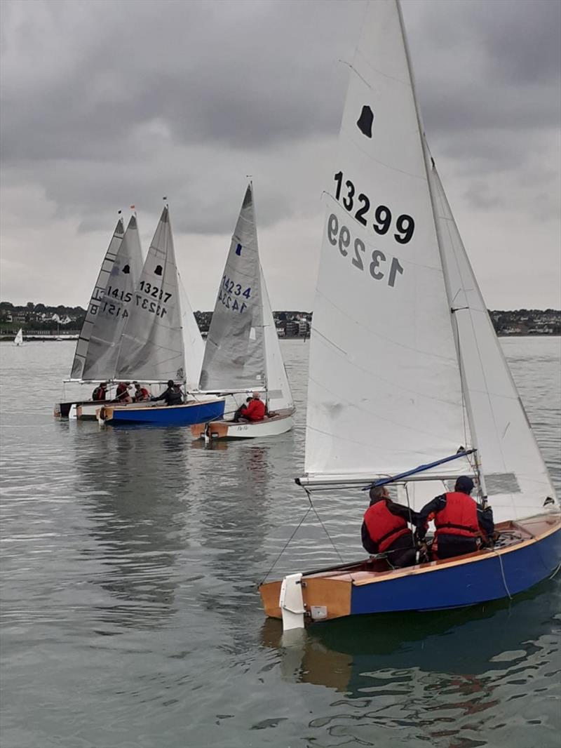 GP14 Southern Travellers at Leigh-on-Sea photo copyright Richard Knight taken at Leigh-on-Sea Sailing Club and featuring the GP14 class