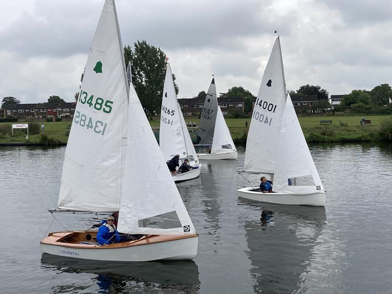 GP14 London and South East Travellers at Hampton photo copyright George Bell taken at Hampton Sailing Club and featuring the GP14 class