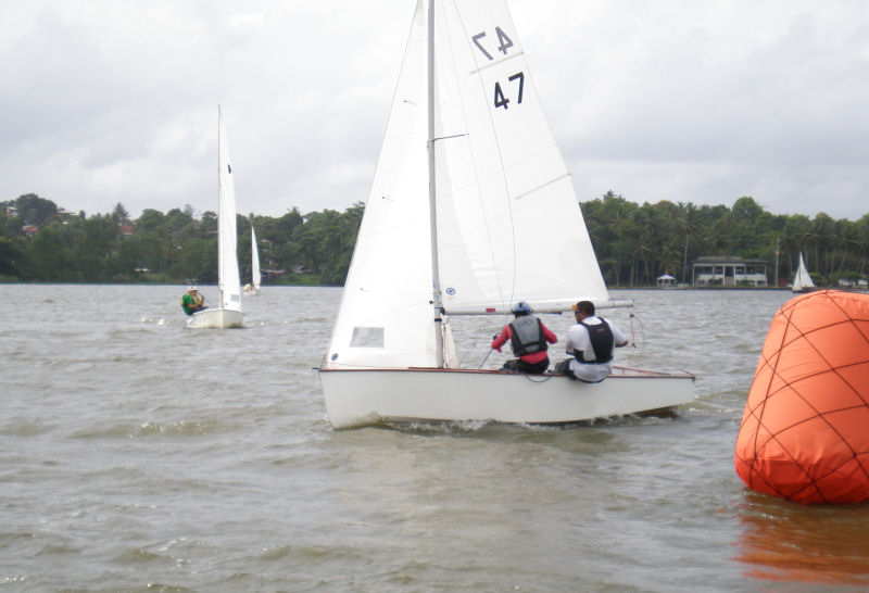 Racing during the GP14 Shackle Trophy at the Ceylon Motor Yacht Club photo copyright Steve Giffin taken at Ceylon Motor Yacht Club and featuring the GP14 class